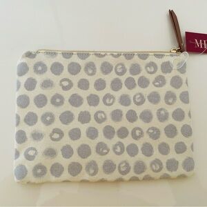 Merona zippered makeup bag, pouch